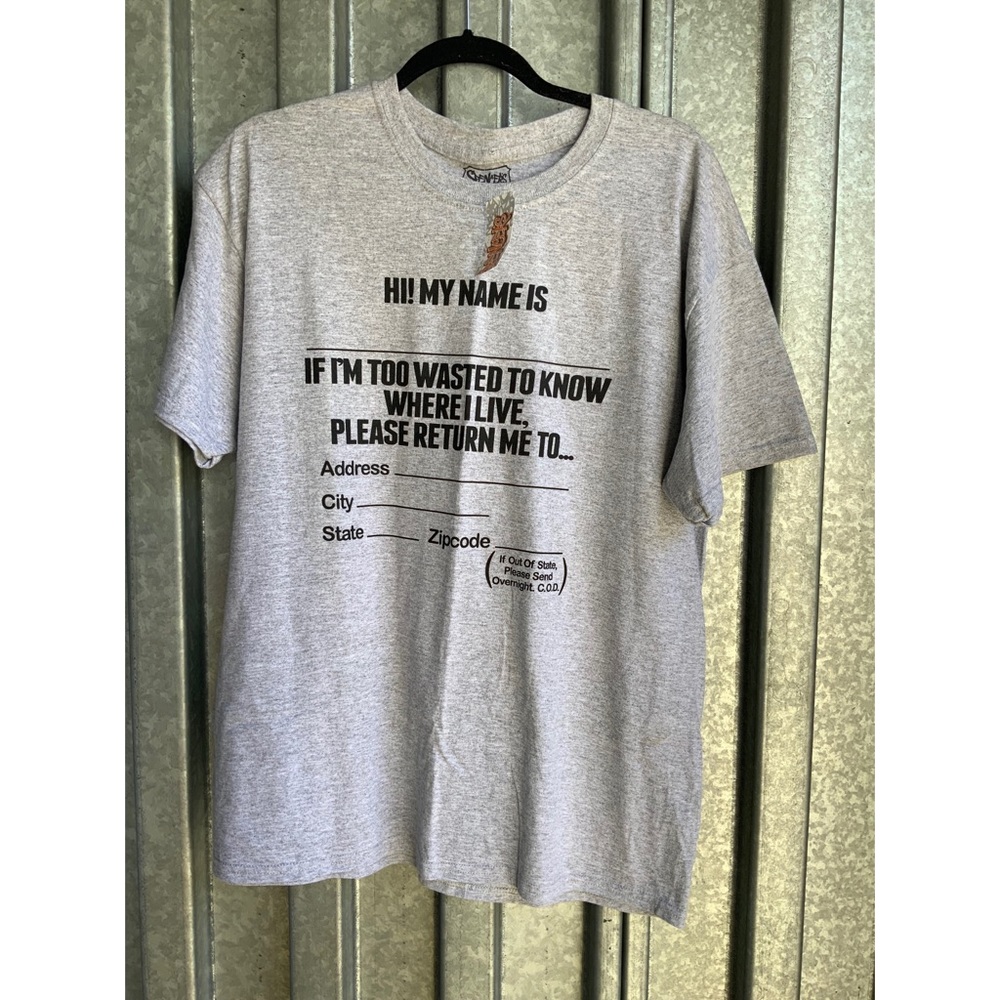 10/$30💵 Spencer Grey Tee Sz L